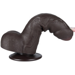 LoveToy SlidingSkin Gode Sliding Skin 12 x 3.7 cm Noir